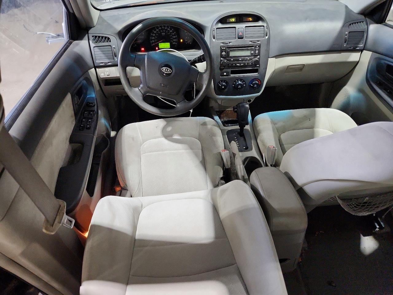2006 Kia Spectra Ex Silver vin: KNAFE121865346121