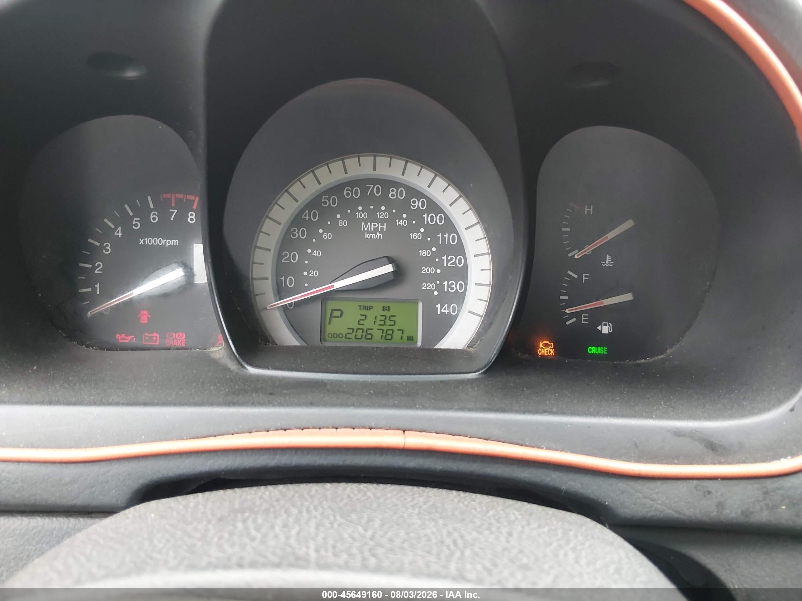 2007 Kia Spectra Sx Orange vin: KNAFE121875003472