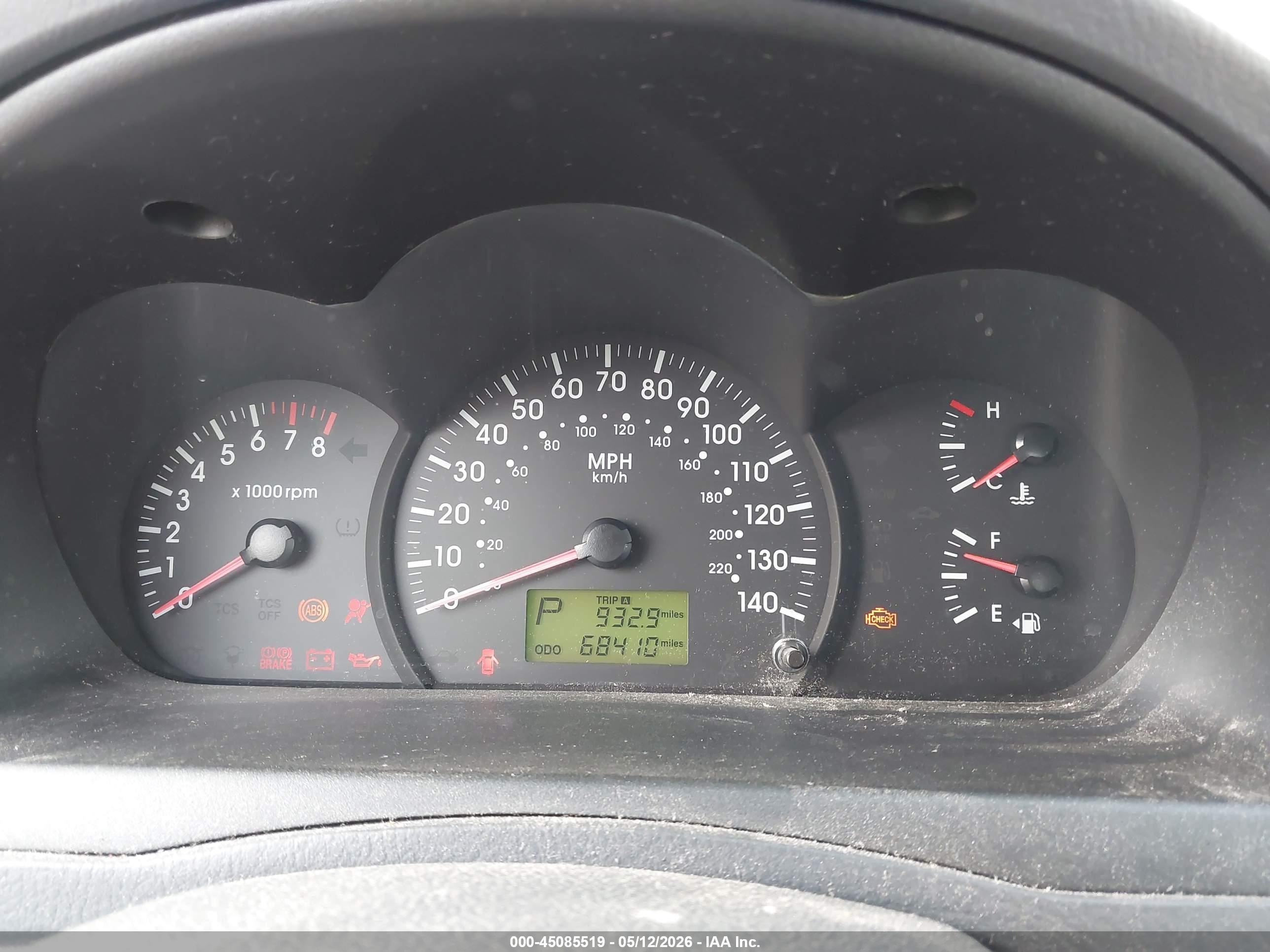 2005 Kia Spectra Ex/lx/sx Silver vin: KNAFE121955105649