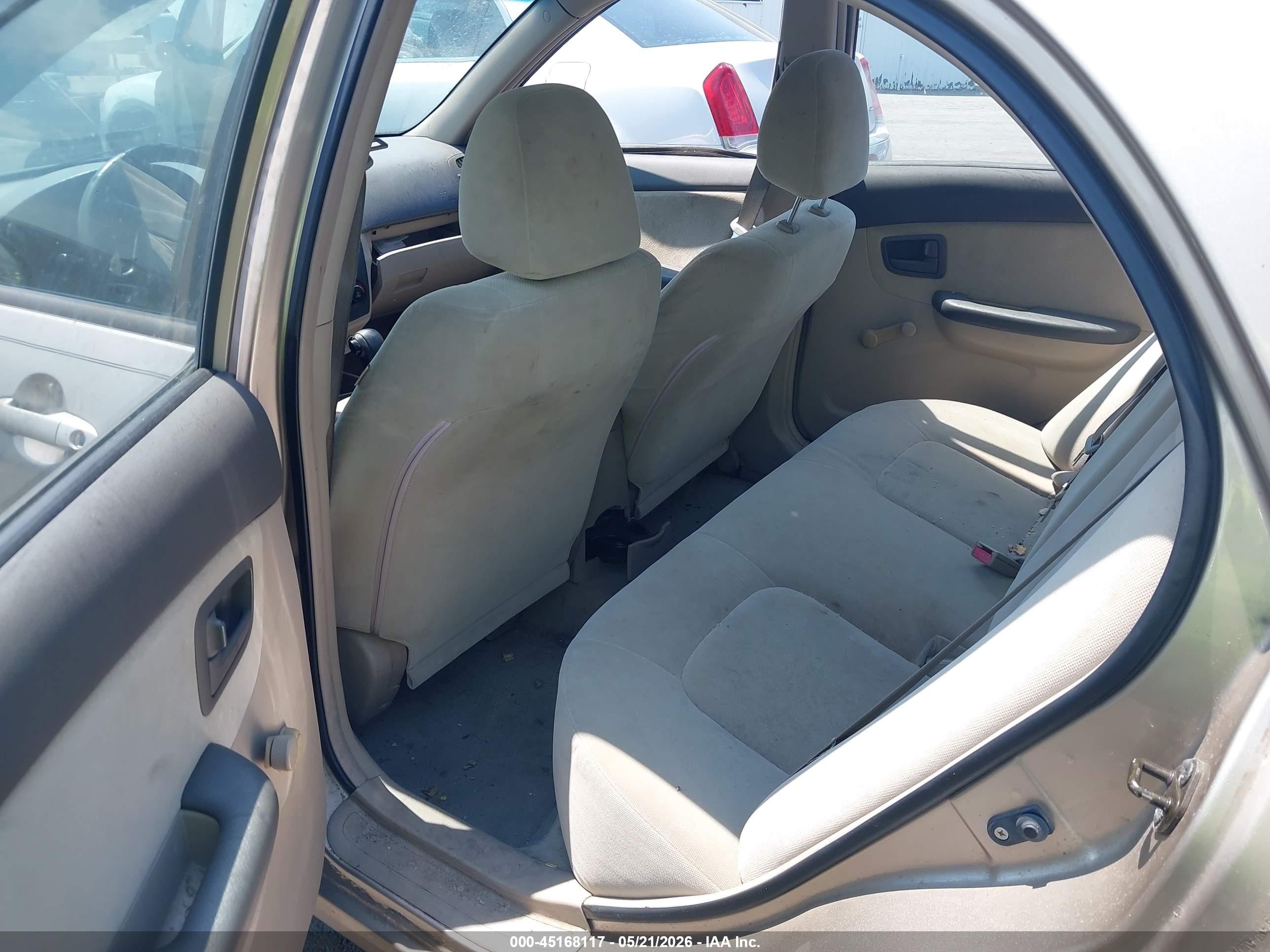 2005 Kia Spectra Ex/lx/sx Gold vin: KNAFE121955159369