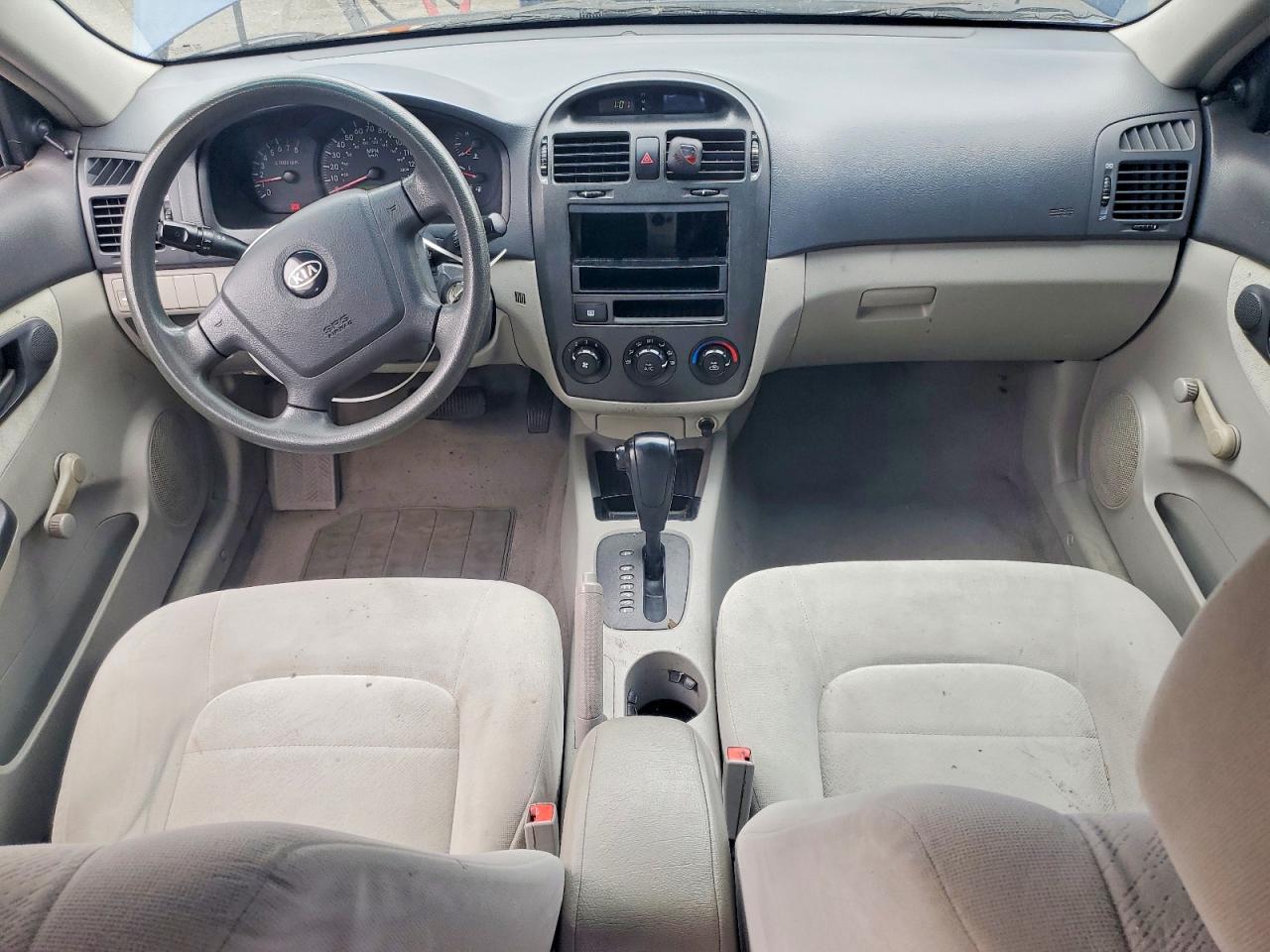 2005 Kia Spectra Blue vin: KNAFE121955170274