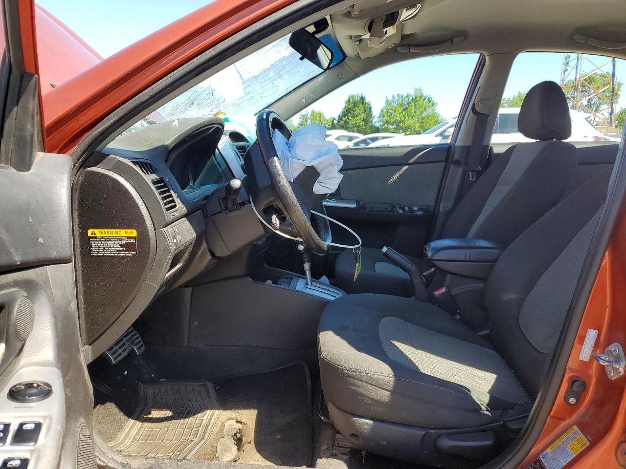 2008 Kia Spectra Lx Orange vin: KNAFE121985020041