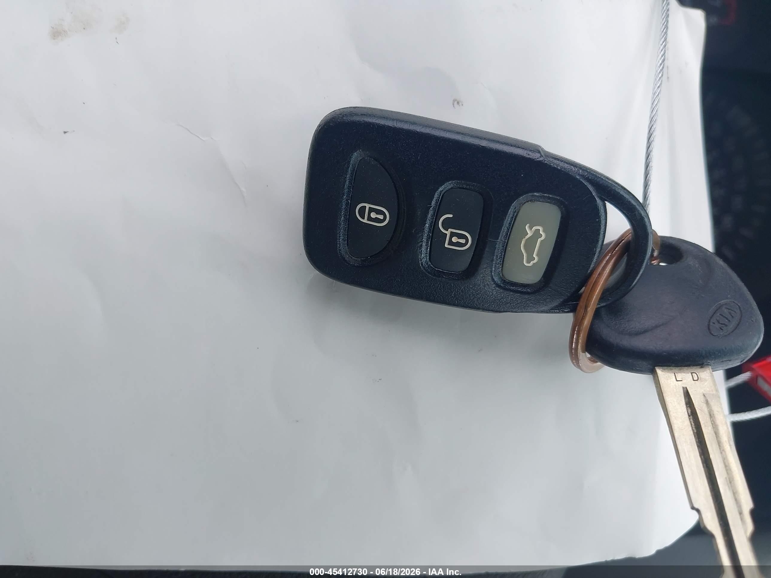 2008 Kia Spectra Ex Champagne vin: KNAFE121985577208