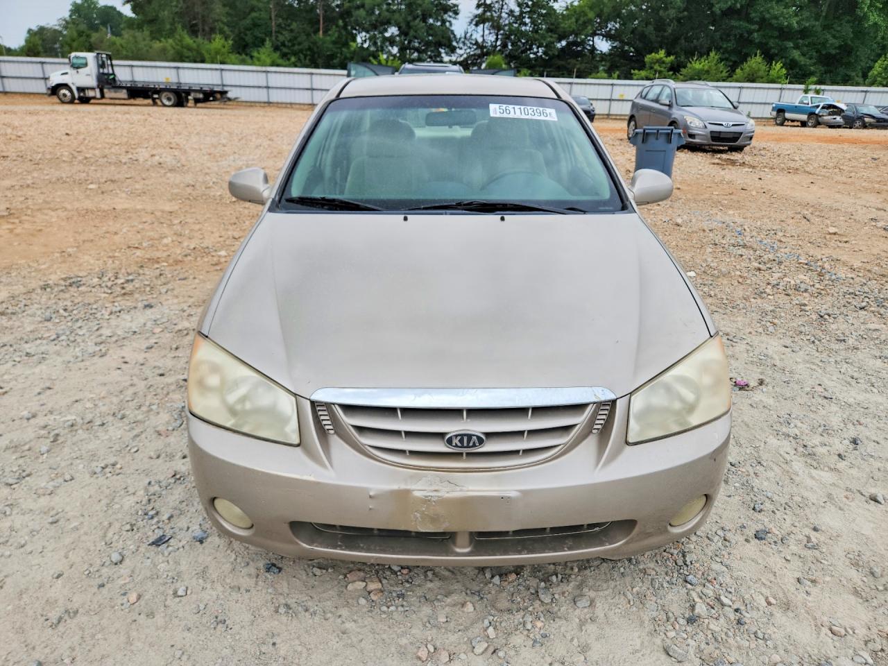 2005 Kia Spectra Lx Золотой vin: KNAFE121X55080003