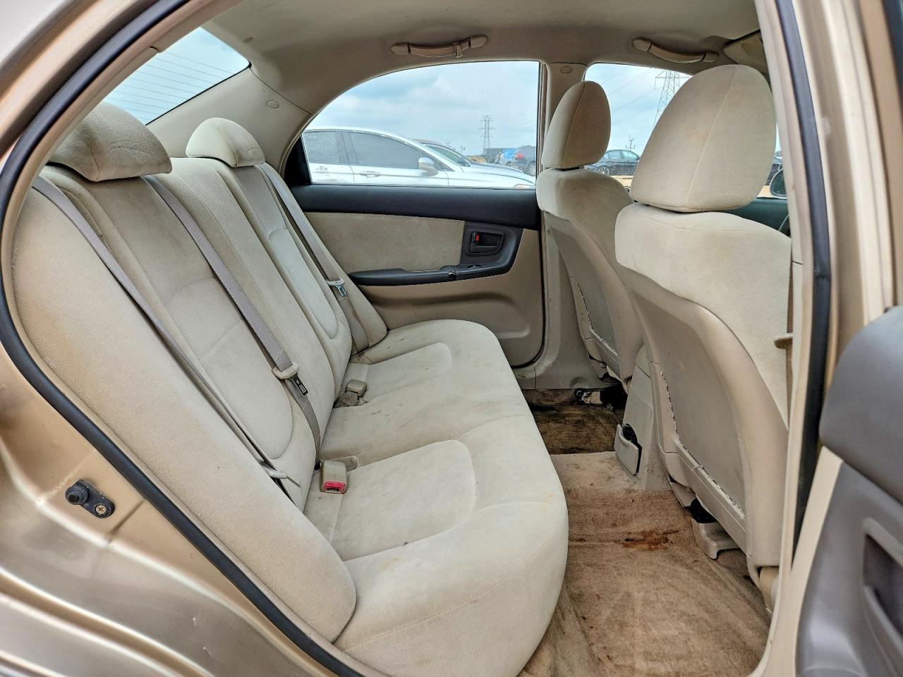 2005 Kia Spectra Lx Золотой vin: KNAFE121X55080003