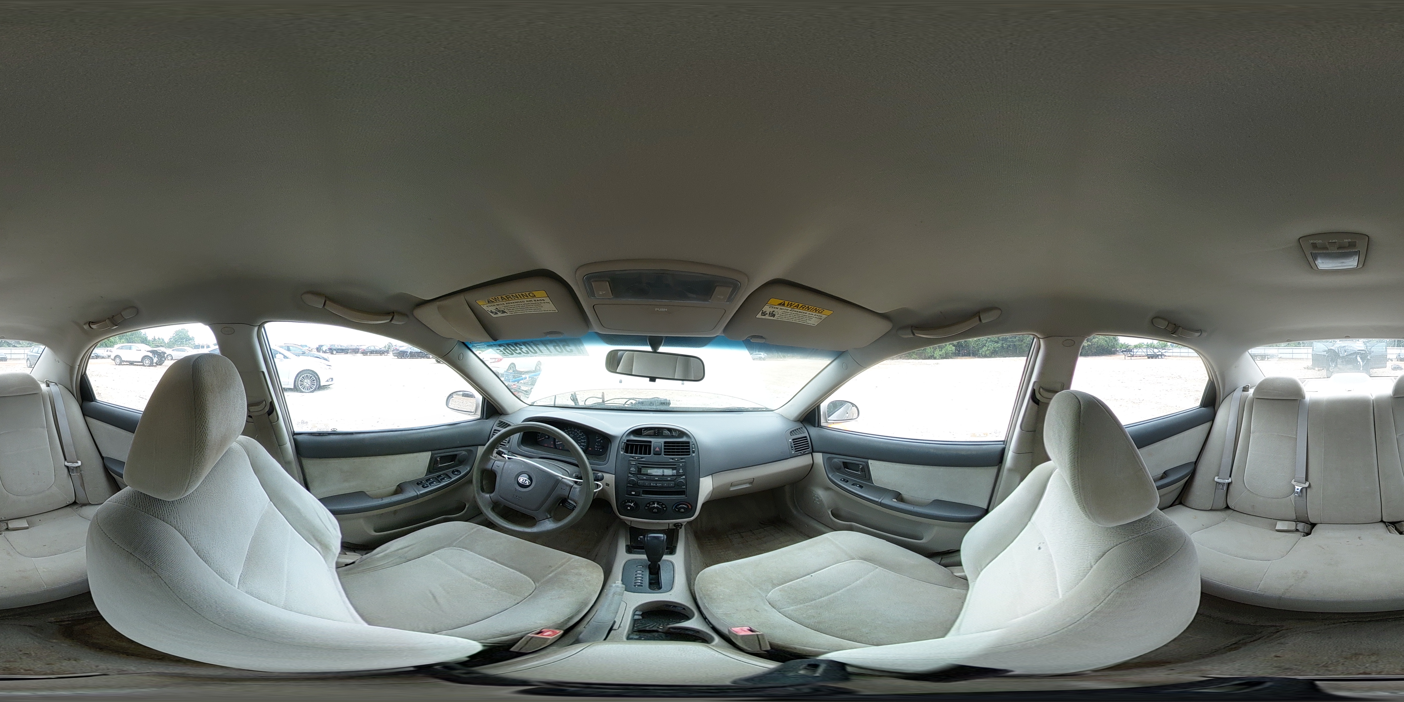 2005 Kia Spectra Lx Золотой vin: KNAFE121X55080003