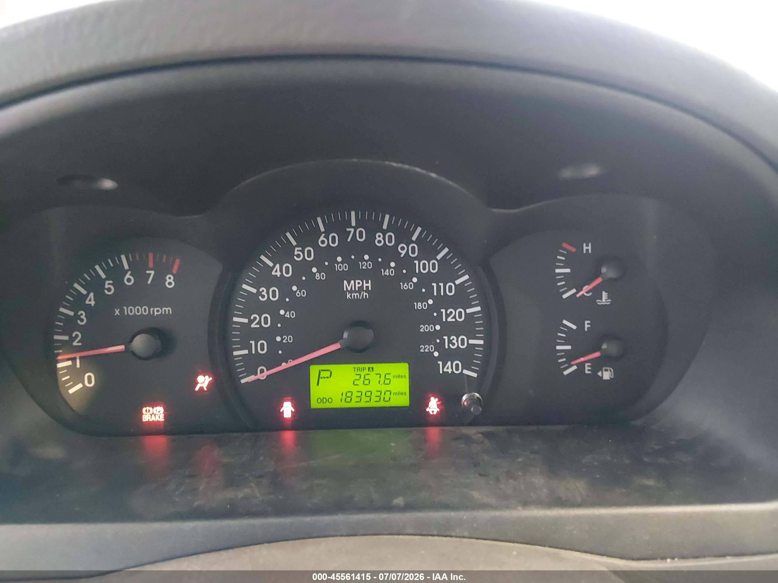 2005 Kia Spectra Ex/lx/sx Burgundy vin: KNAFE121X55164841