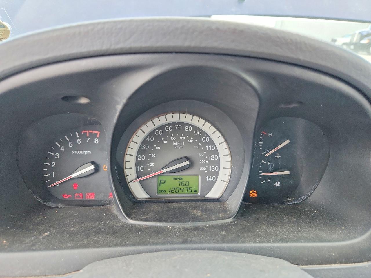 2007 Kia Spectra Lx Blue vin: KNAFE121X75439546