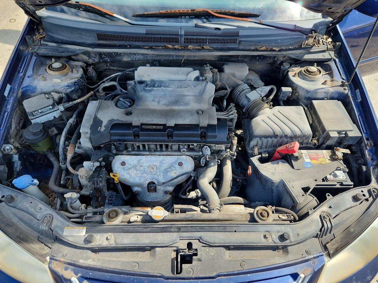 2007 Kia Spectra Lx Blue vin: KNAFE121X75439546