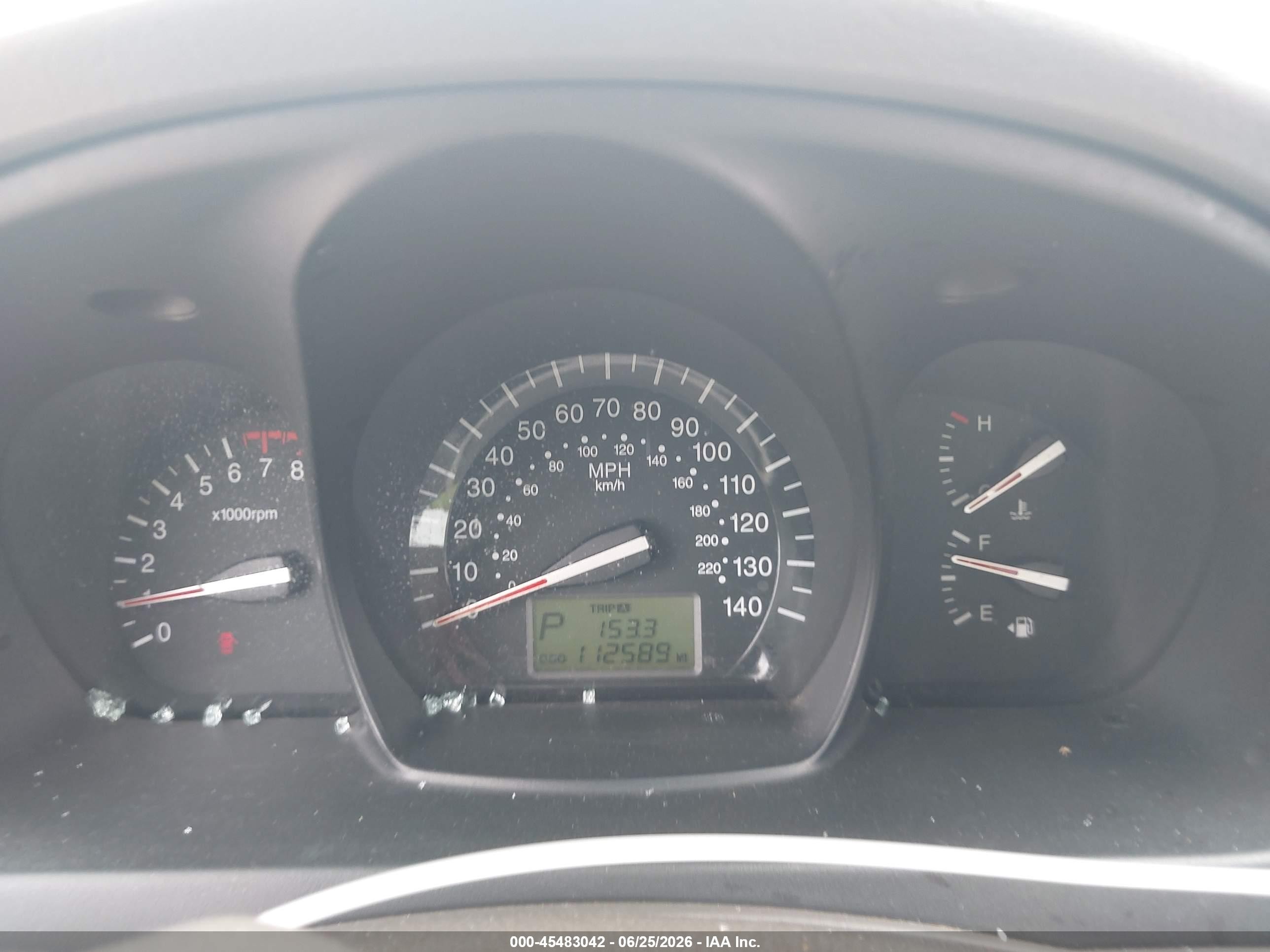 2008 Kia Spectra Ex Red vin: KNAFE121X85547540