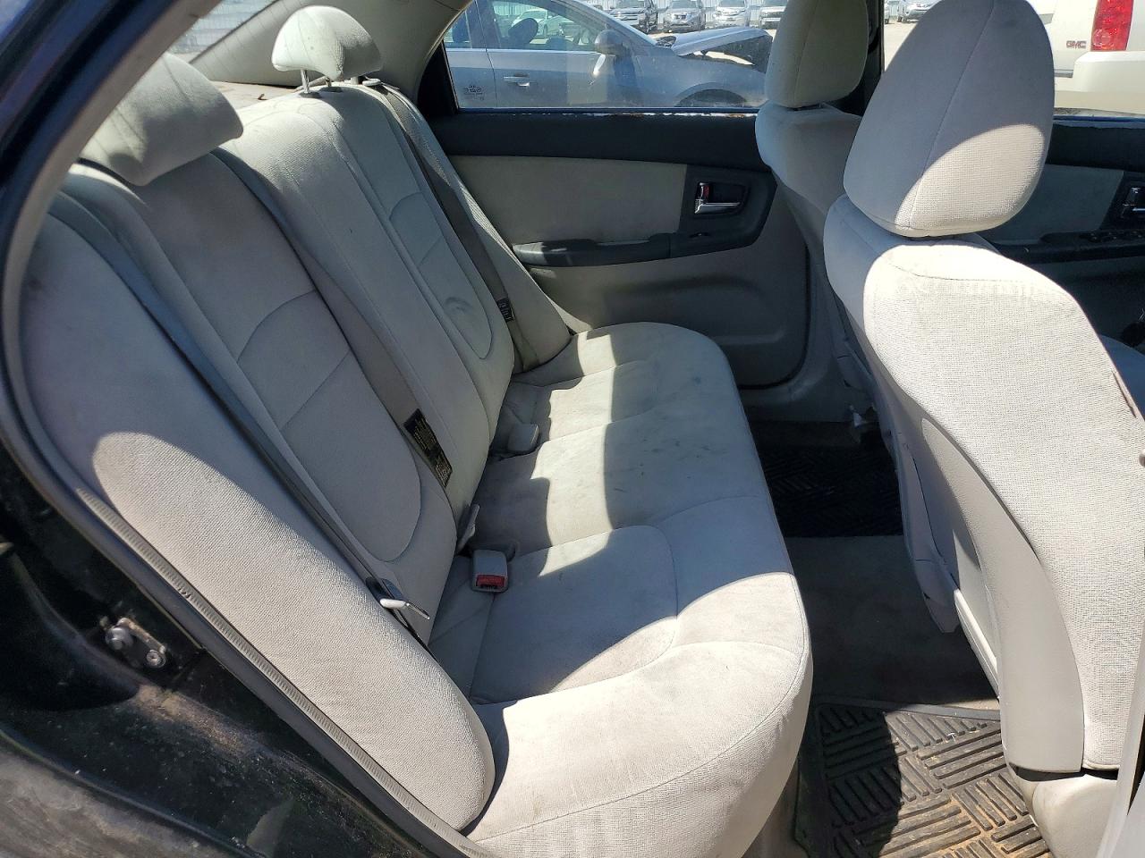 2006 Kia Spectra Ex Black vin: KNAFE122065247057