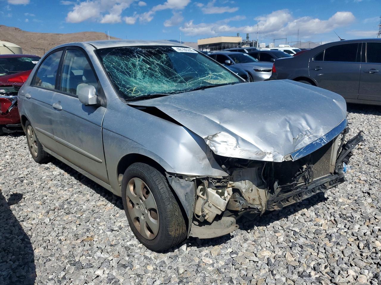 2008 Kia Spectra Ex Серебряный vin: KNAFE122185579026