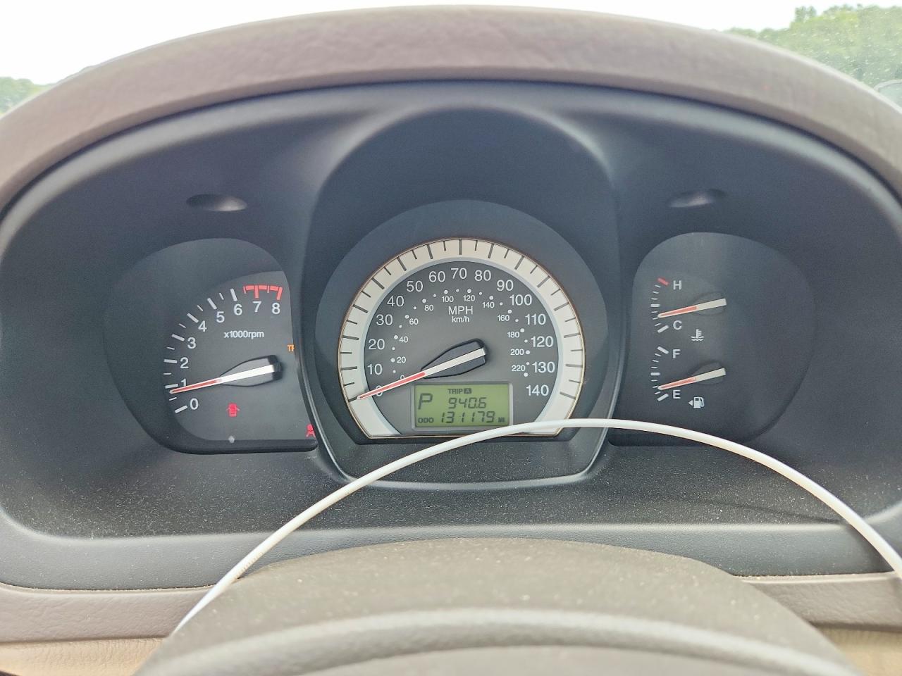 2007 Kia Spectra Lx White vin: KNAFE122375395463