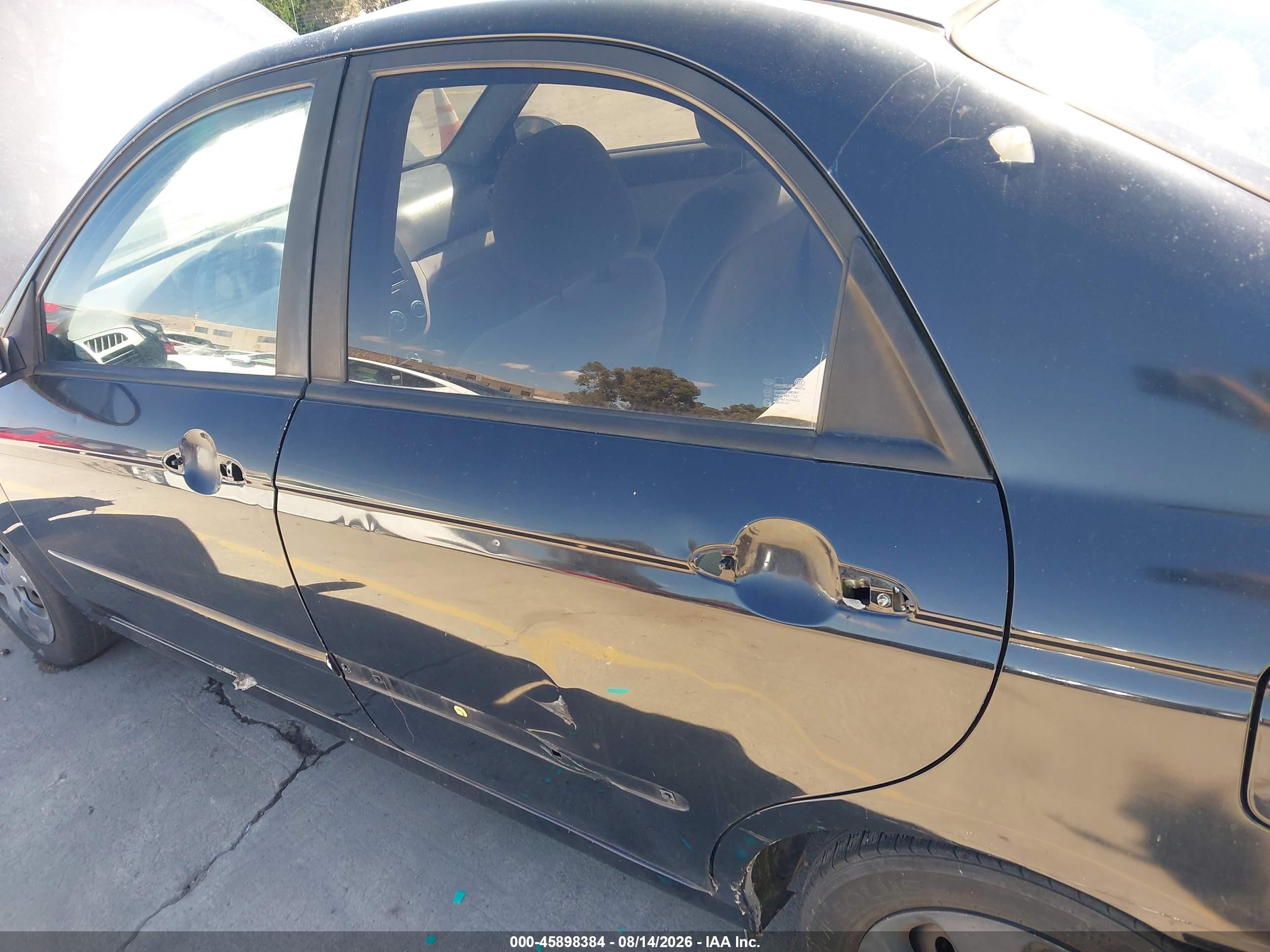 2008 Kia Spectra Ex Black vin: KNAFE122385580744