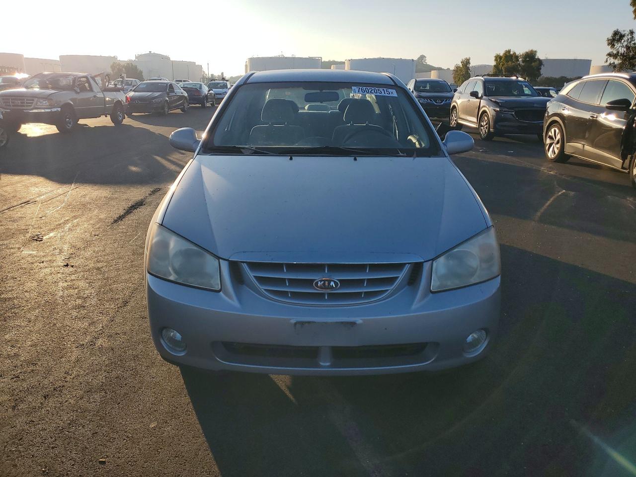 2004 Kia Spectra Lx Silver vin: KNAFE122445008611