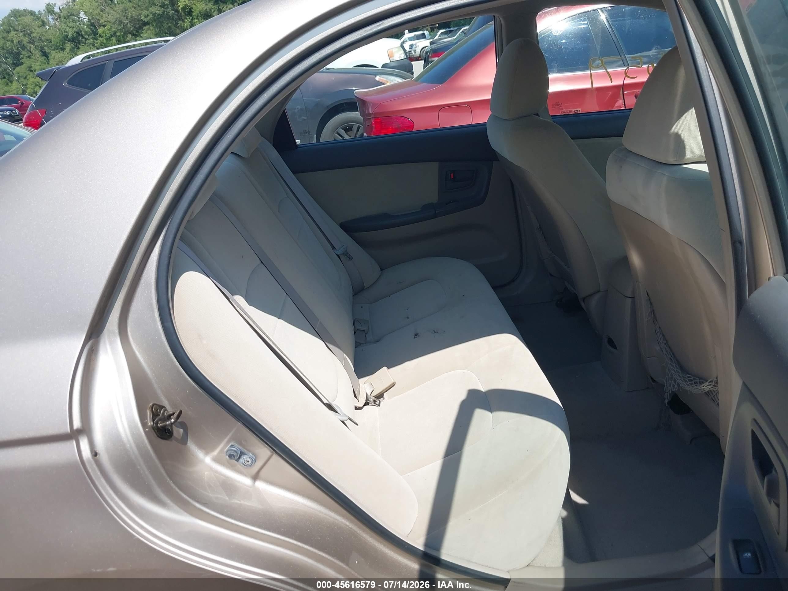 2005 Kia Spectra Ex/lx/sx Tan vin: KNAFE122455179487