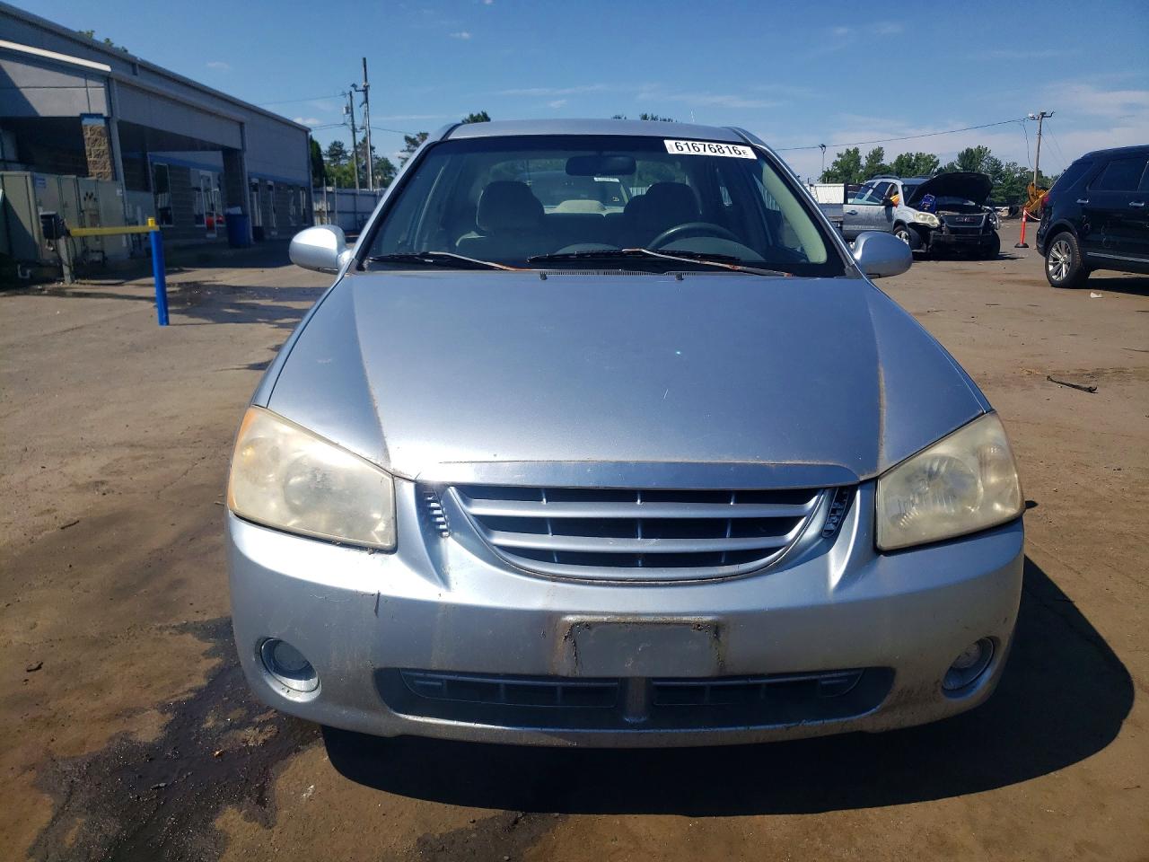 2006 Kia Spectra Ex Silver vin: KNAFE122465244551