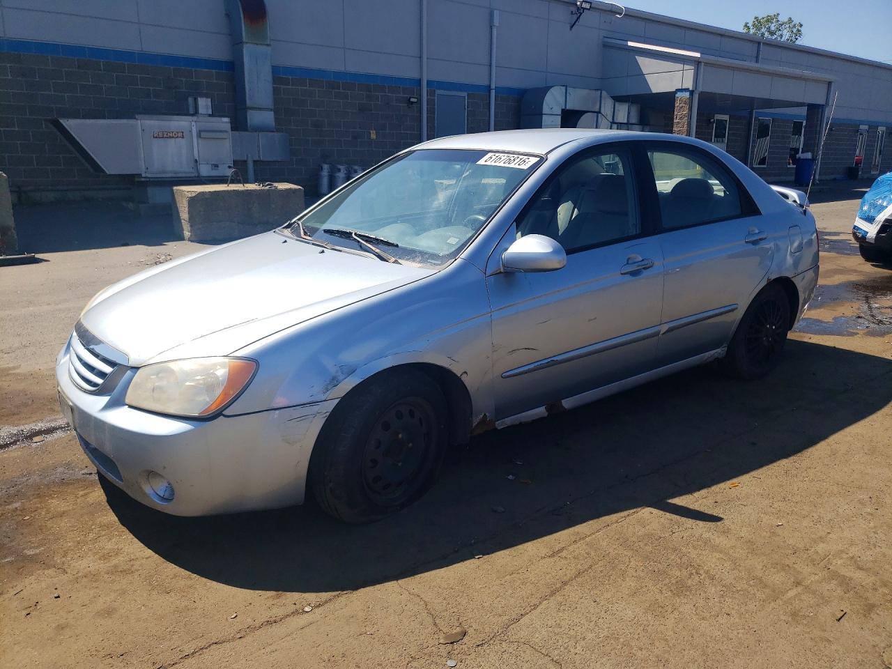 2006 Kia Spectra Ex Silver vin: KNAFE122465244551
