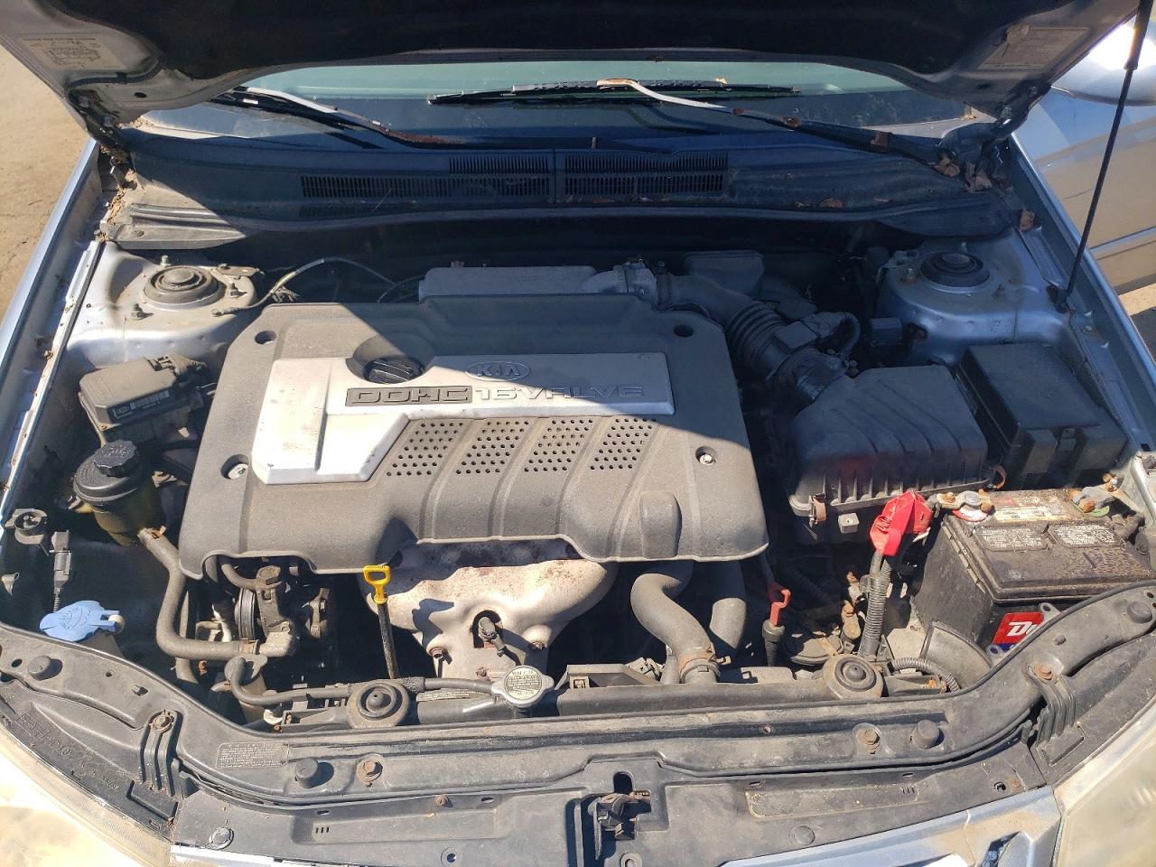 2006 Kia Spectra Ex Silver vin: KNAFE122465244551