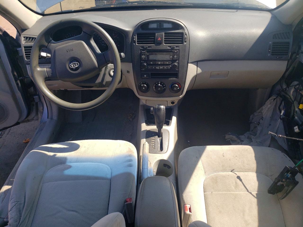 2006 Kia Spectra Ex Silver vin: KNAFE122465244551