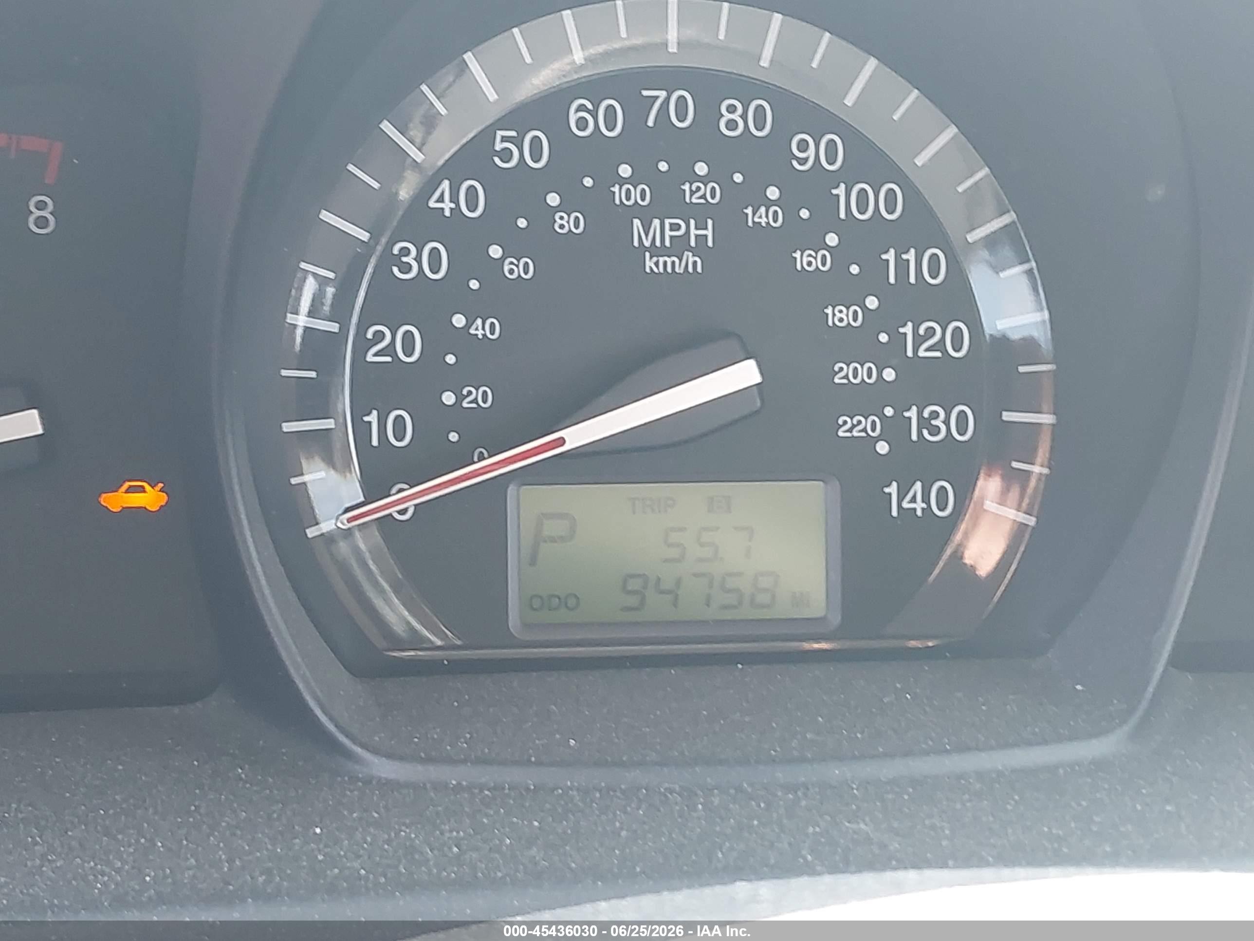 2008 Kia Spectra Ex Silver vin: KNAFE122485560387