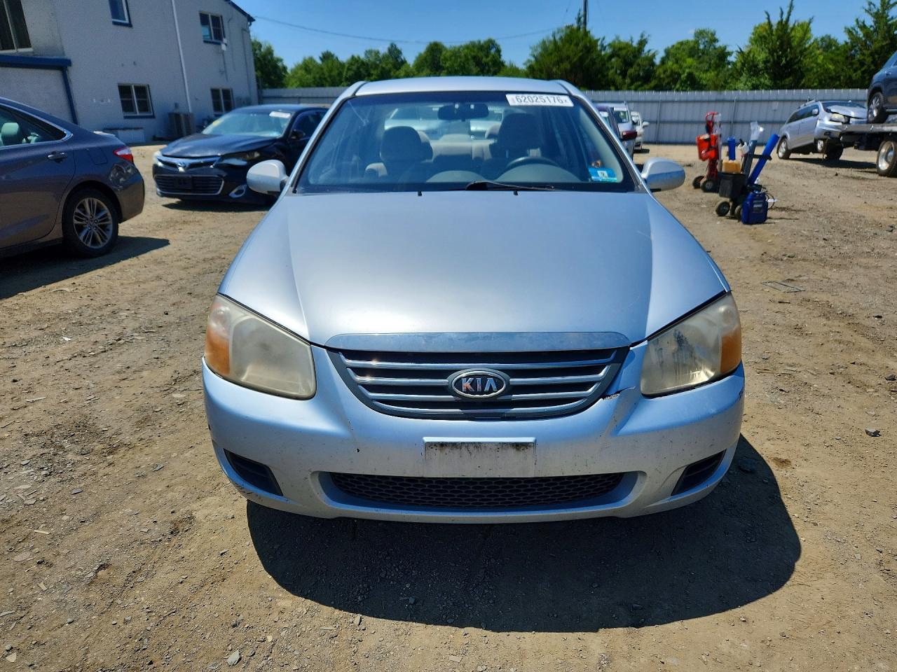 2008 Kia Spectra Lx Blue vin: KNAFE122585491144