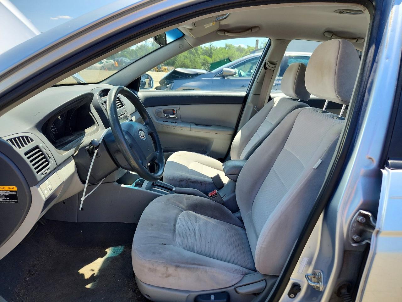 2008 Kia Spectra Lx Blue vin: KNAFE122585491144