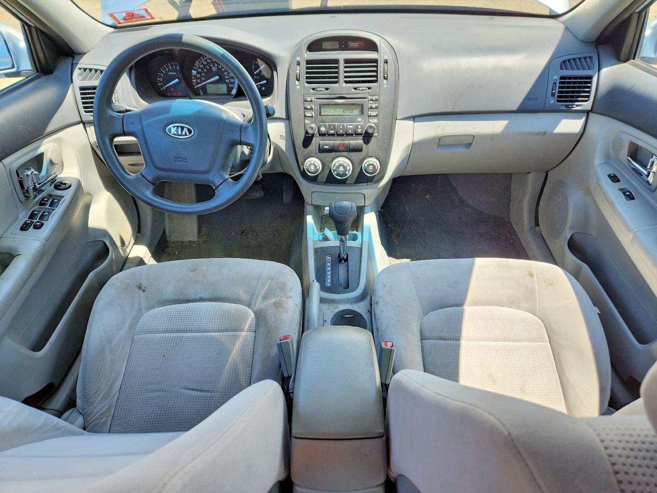 2008 Kia Spectra Lx Blue vin: KNAFE122585491144