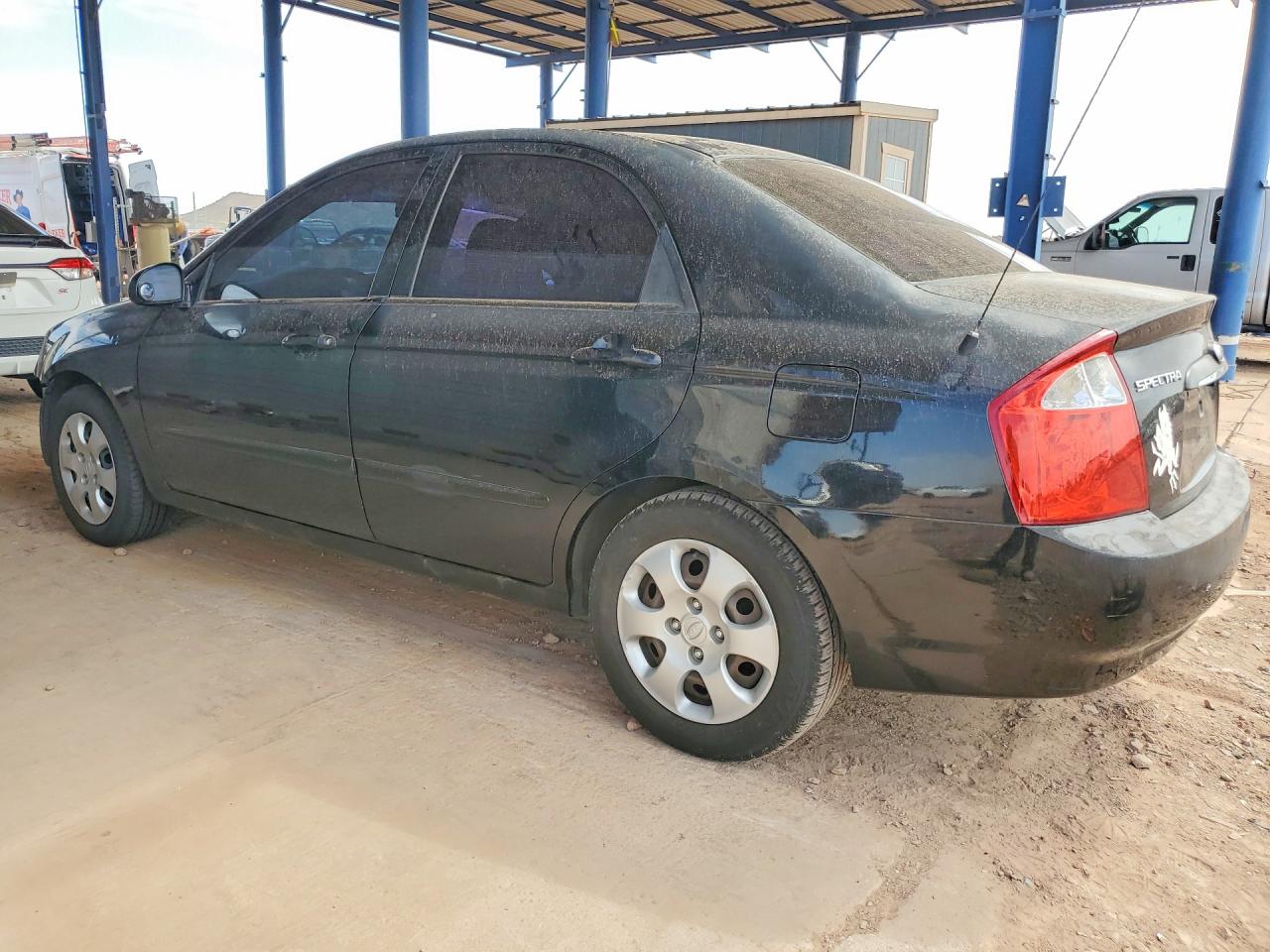 2006 Kia Spectra Ex Black vin: KNAFE122665261612