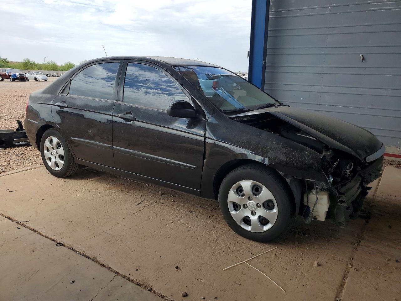 2006 Kia Spectra Ex Black vin: KNAFE122665261612