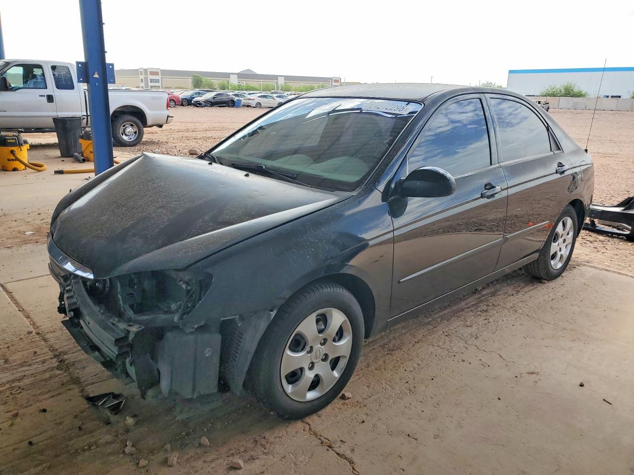 2006 Kia Spectra Ex Black vin: KNAFE122665261612