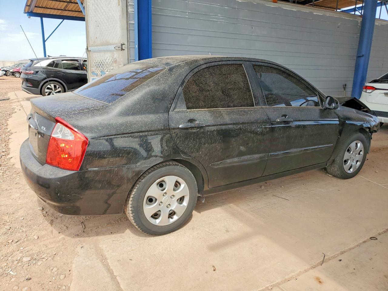 2006 Kia Spectra Ex Black vin: KNAFE122665261612