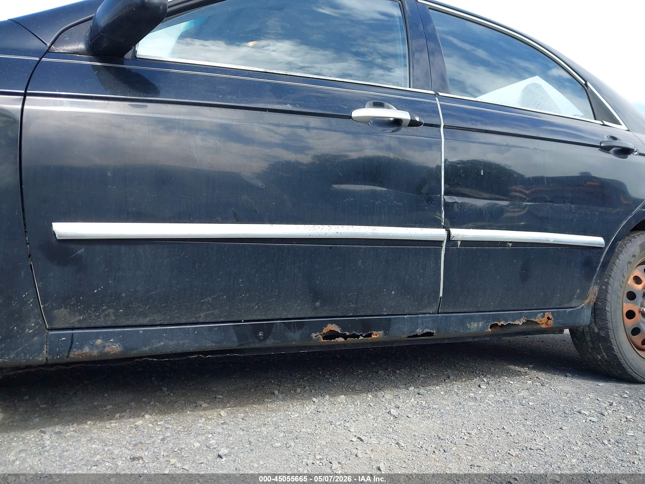 2006 Kia Spectra Ex/lx/sx Black vin: KNAFE122665307309