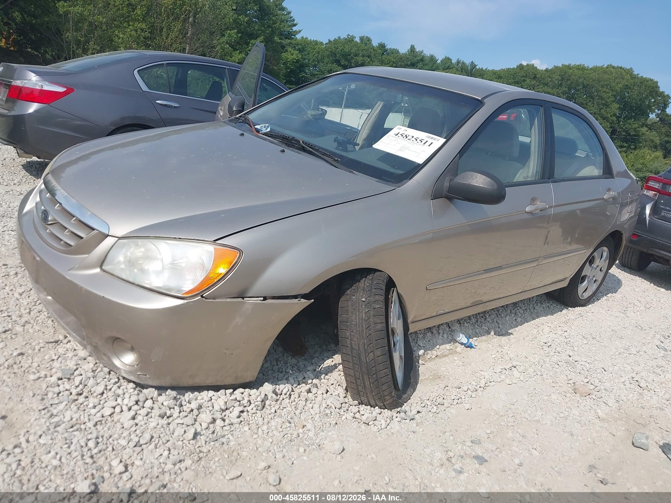 2006 Kia Spectra Ex/lx/sx Beige vin: KNAFE122765335152