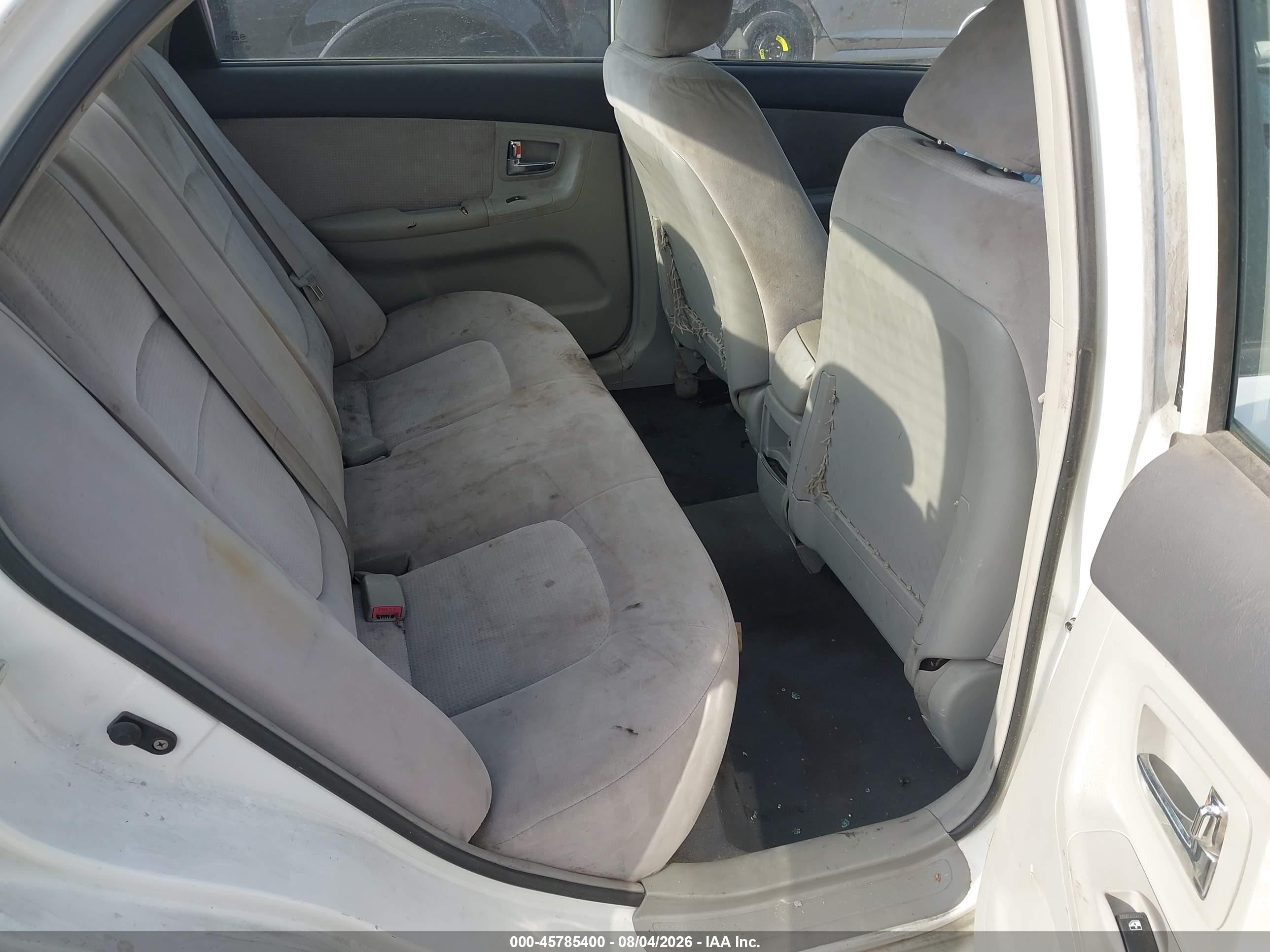 2007 Kia Spectra Ex White vin: KNAFE122775487658