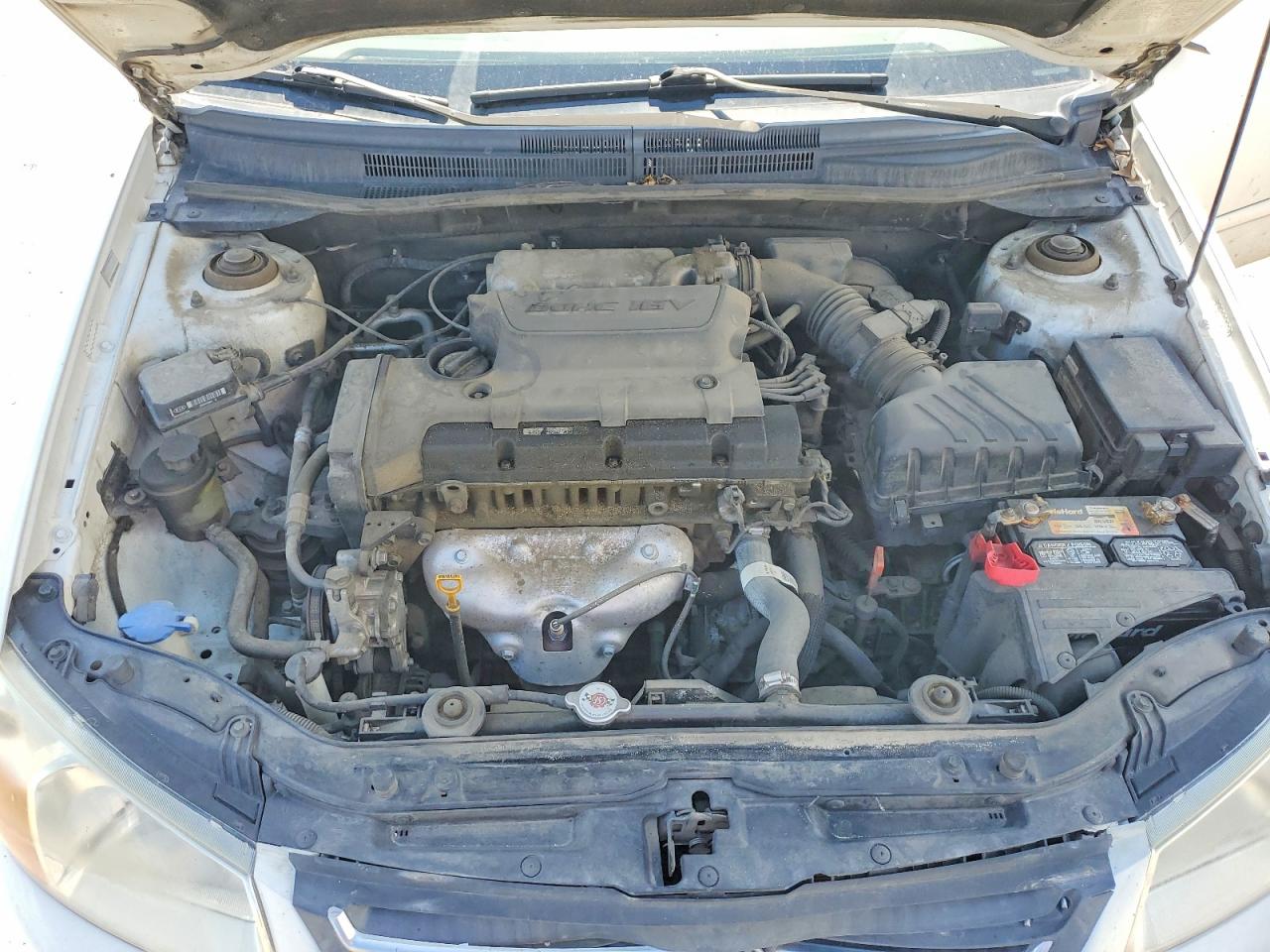 2008 Kia Spectra Lx Белый vin: KNAFE122785582674