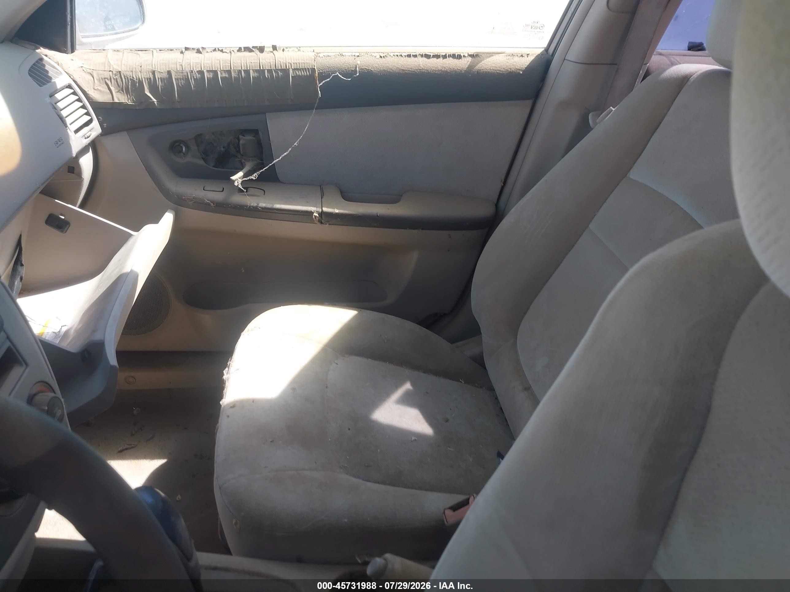 2006 Kia Spectra Ex/lx/sx Gold vin: KNAFE122865261708