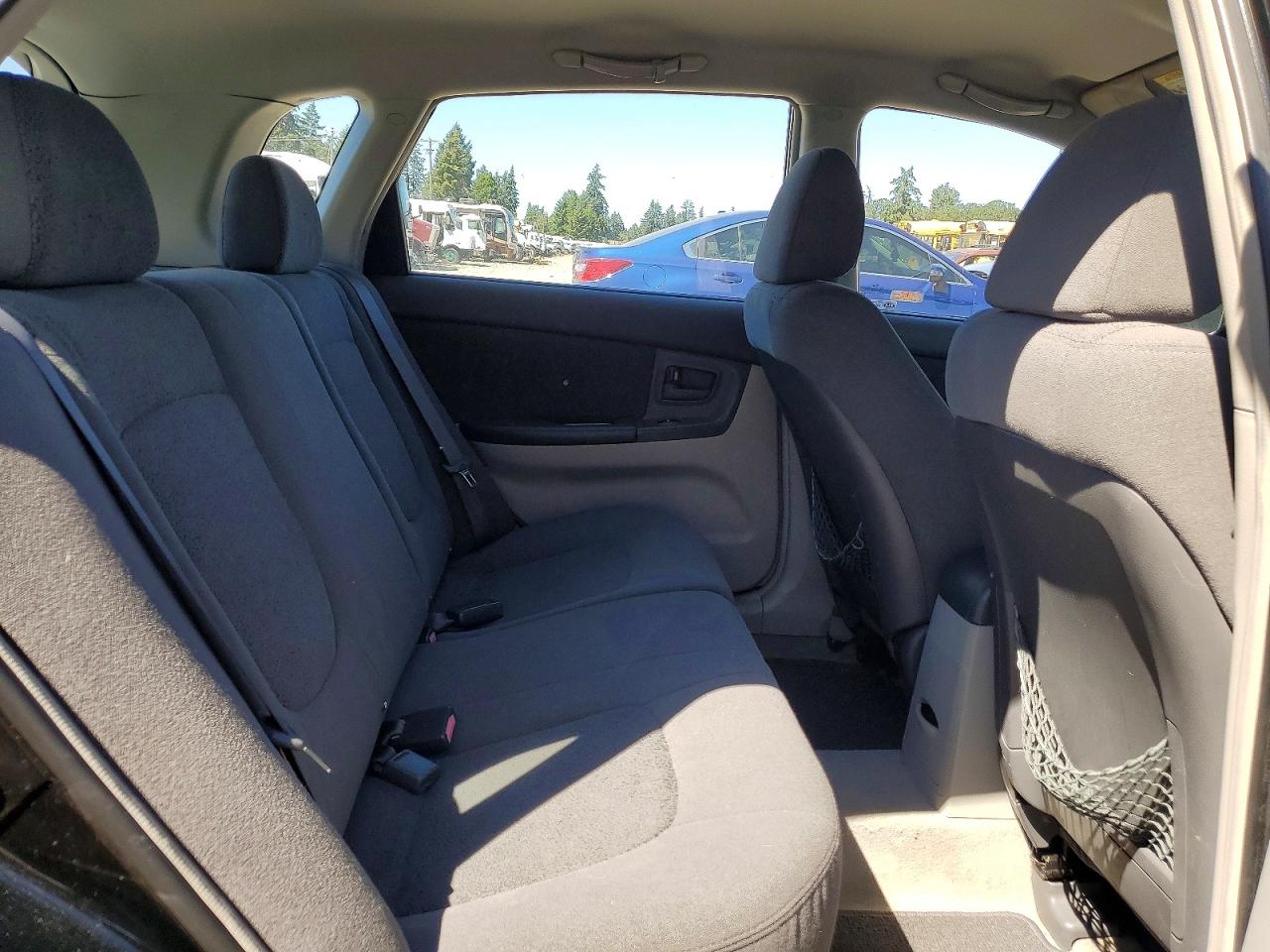 2005 Kia Spectra Spectra5 Black vin: KNAFE161055072163