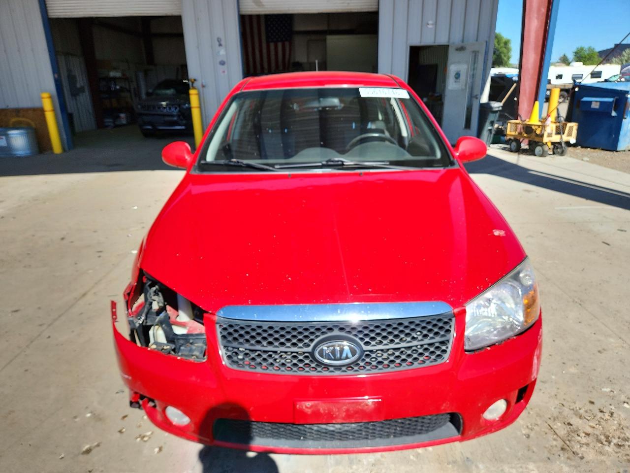 2007 Kia Spectra5 Sx Red vin: KNAFE161175000486