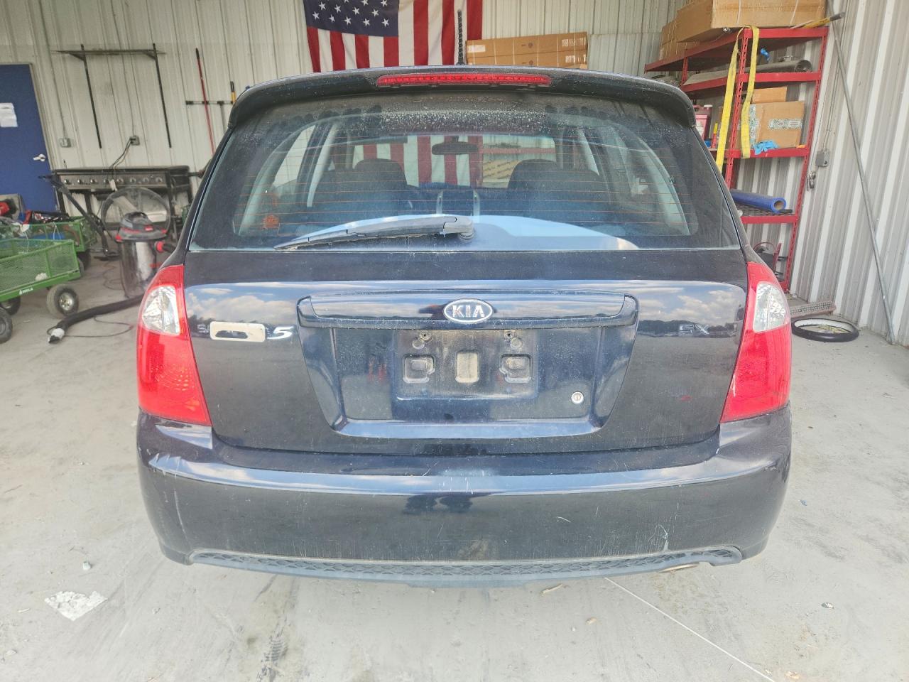 2008 Kia Spectra5 5 Sx Black vin: KNAFE161185011179