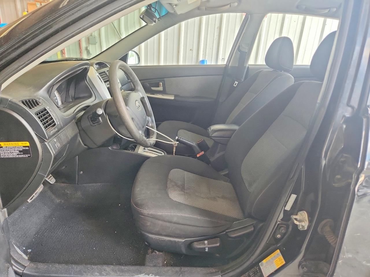 2008 Kia Spectra5 5 Sx Black vin: KNAFE161185011179