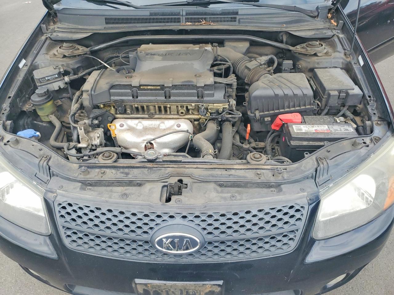 2008 Kia Spectra5 5 Sx Черный vin: KNAFE161185015667