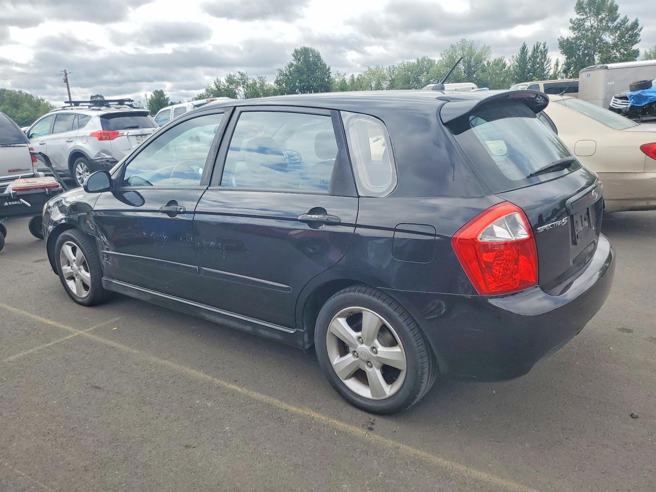 2008 Kia Spectra5 5 Sx Черный vin: KNAFE161185015667