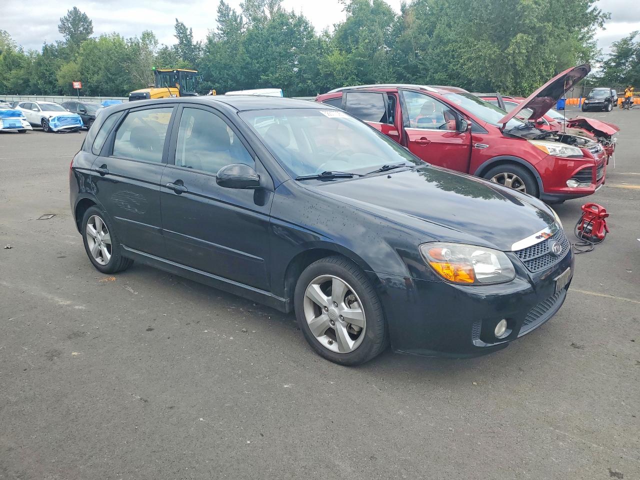 2008 Kia Spectra5 5 Sx Черный vin: KNAFE161185015667