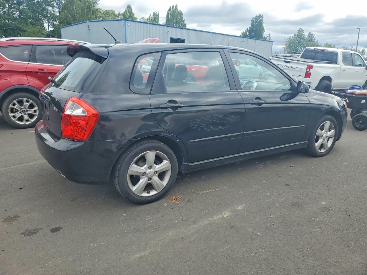 2008 Kia Spectra5 5 Sx Черный vin: KNAFE161185015667