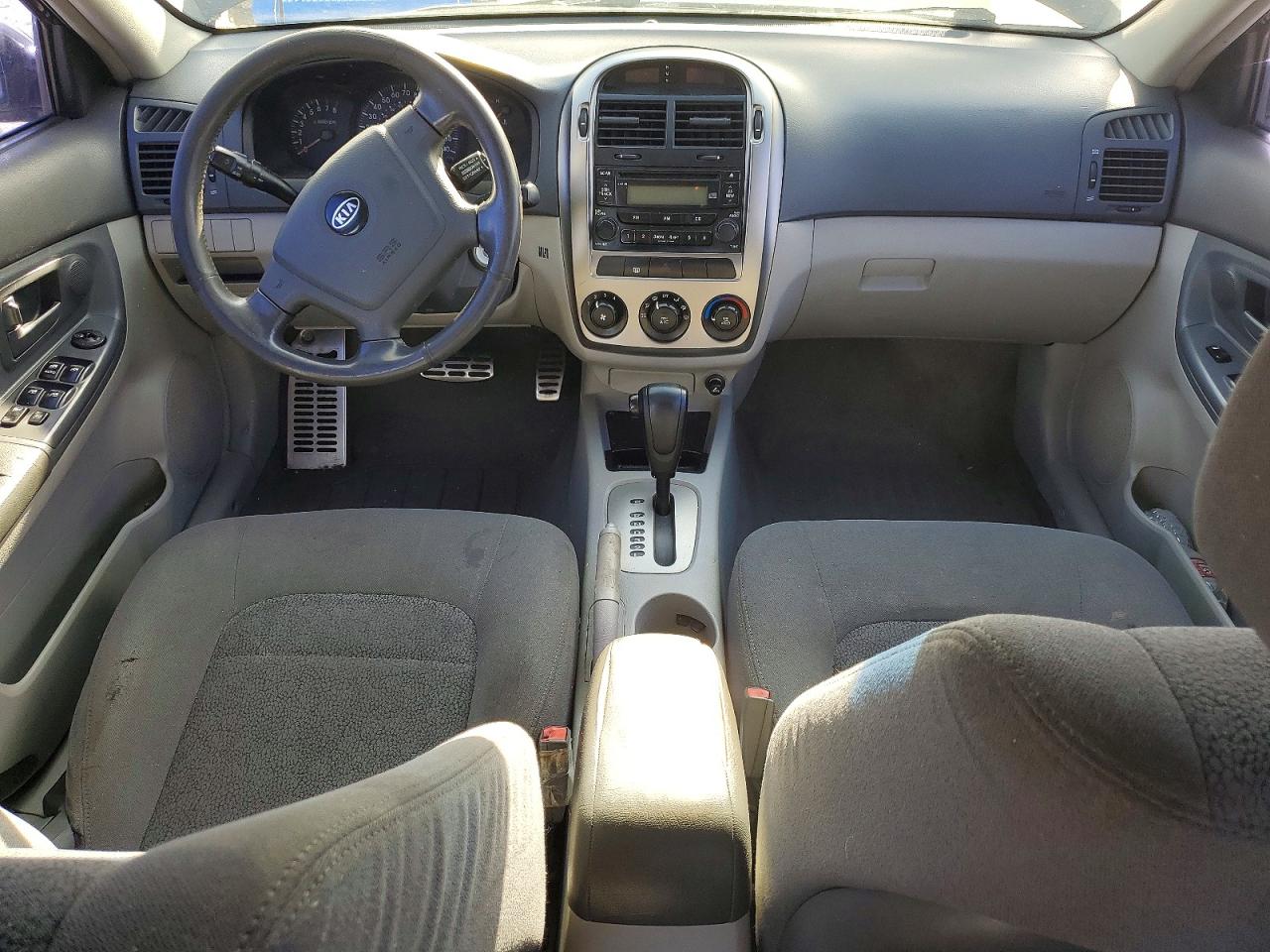 2005 Kia Spectra Spectra5 Black vin: KNAFE161255071421