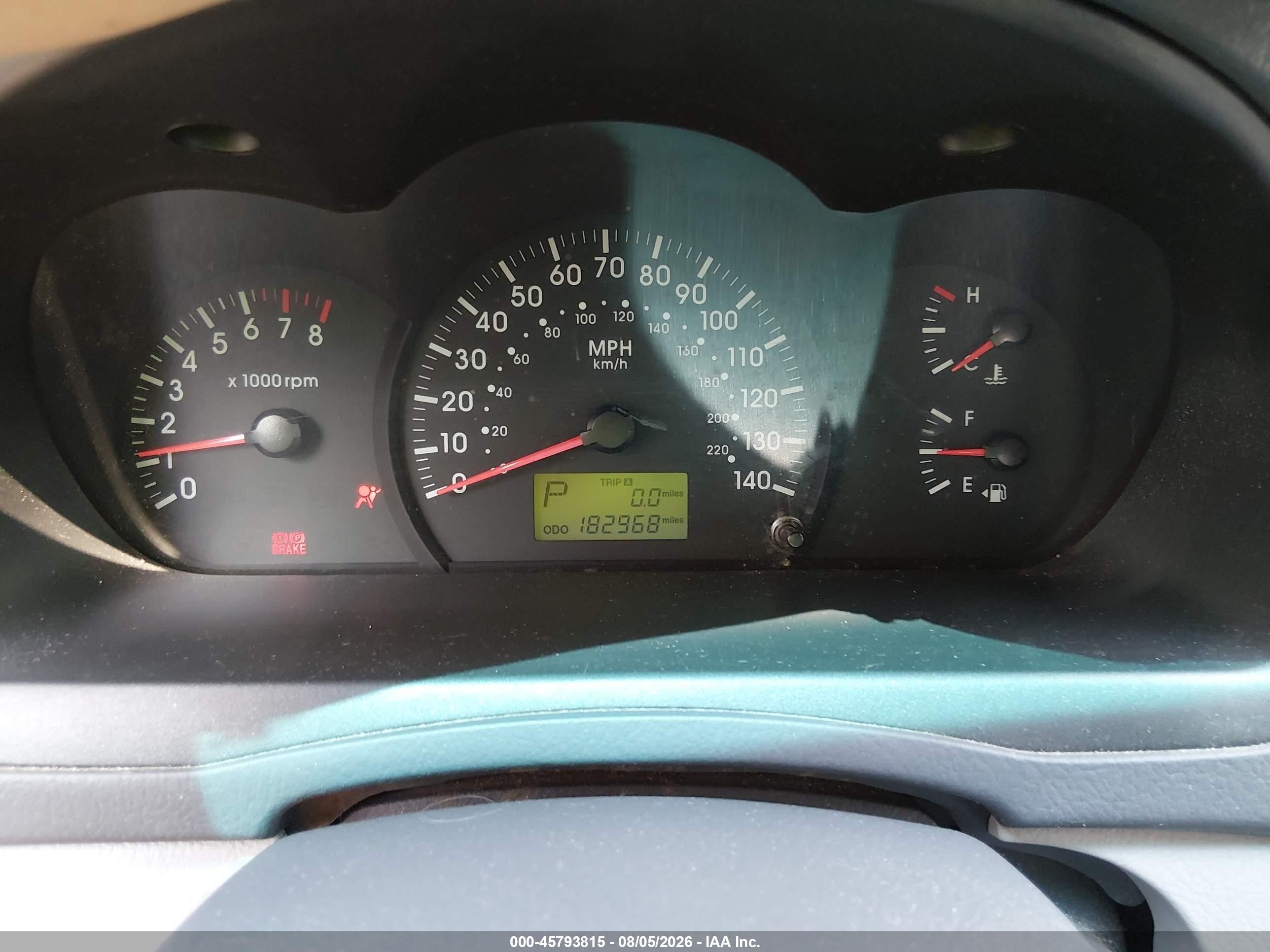 2006 Kia Spectra5   Blue vin: KNAFE161365362088