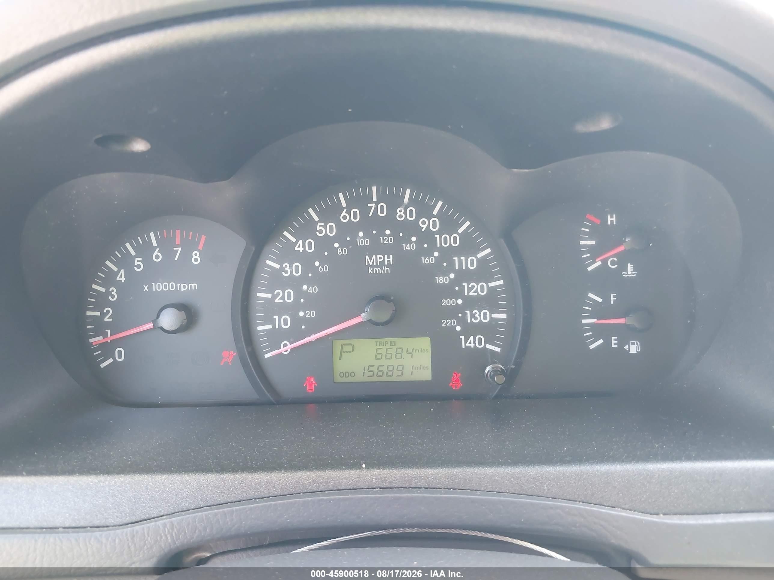 2005 Kia Spectra5   Blue vin: KNAFE161555178320