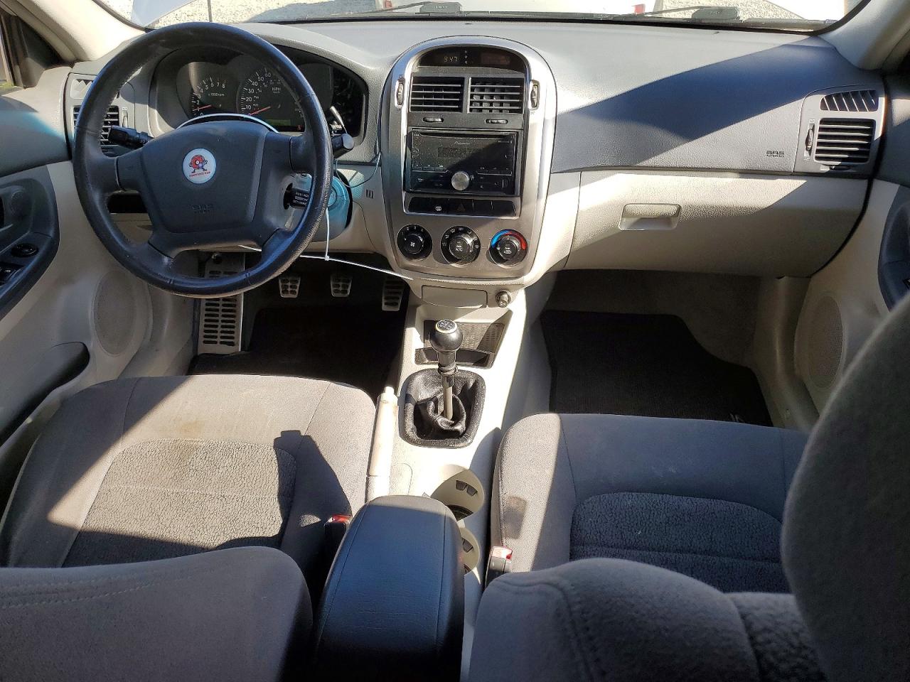 2005 Kia Spectra Spectra5 Silver vin: KNAFE161655117686