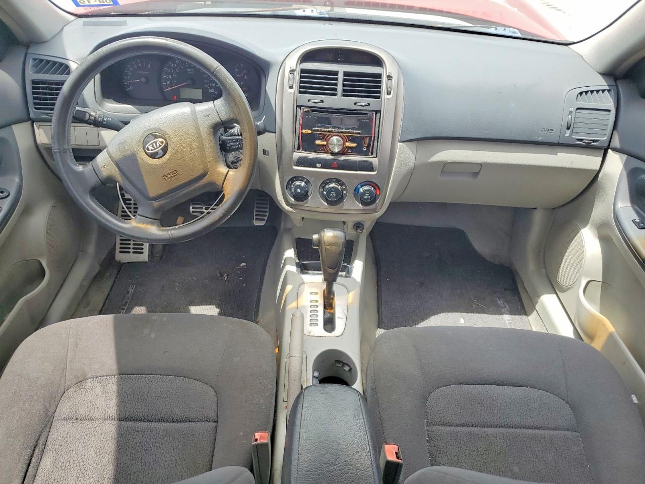 2006 Kia Spectra Spectra5 Red vin: KNAFE161765322693